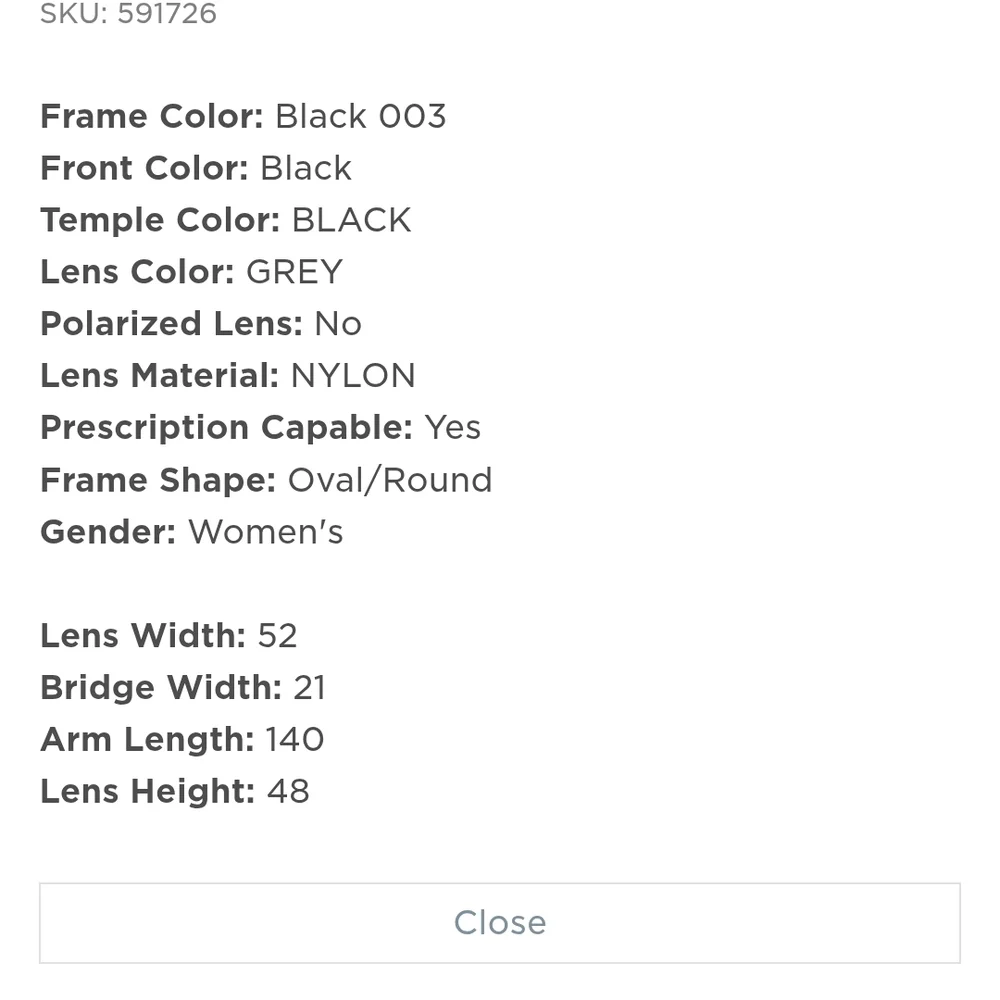 Saint Laurent Black Sunglasses with Gold Accent Cat Eye - Picture 10 of 10